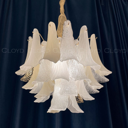 Люстра Cloyd WASABI C10 / Ø60 см - керамика - золото (арт.11326) фото 1