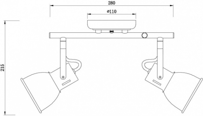 Спот Jovi A1677PL-2GY фото 2