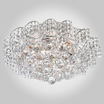 Потолочная люстра Charm 16017/9 белый с серебром фото 1