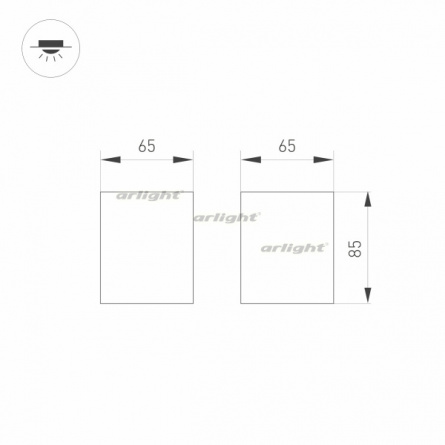 Точечный светильник ORIENT 031857 фото 3