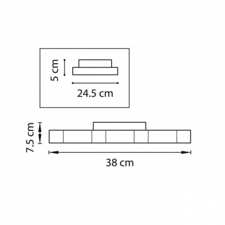Потолочный светильник FAVO 750071 фото 2