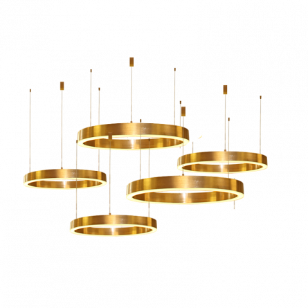 Светильник Light Ring Horizontal Copper Gold фото 2