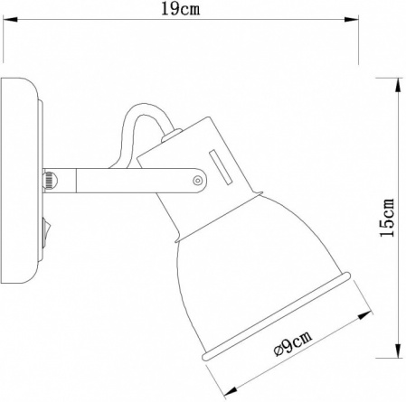 Спот Jovi A1677AP-1GY фото 2