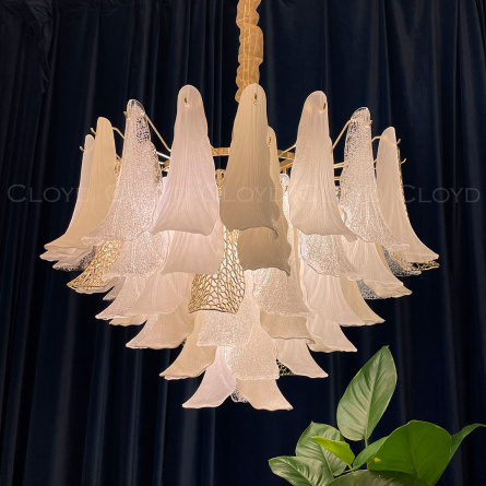 Люстра Cloyd WASABI C16 / Ø84 см - керамика - золото (арт.11327) фото 1