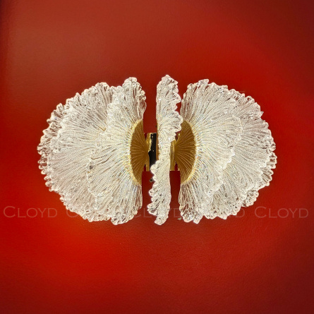 Бра Cloyd ANTIGUA W1 / выс. 17 см - золото (арт.20363) фото 1