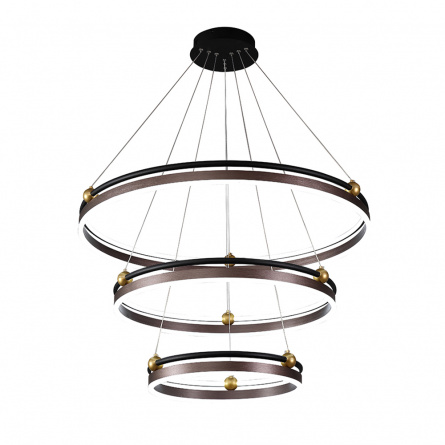 Люстра Crystal Lux FERNANDO SP123W LED COFFEE/BLACK фото 12