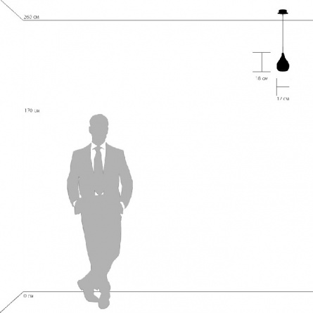 Подвесной светильник Pentola 803031 фото 3
