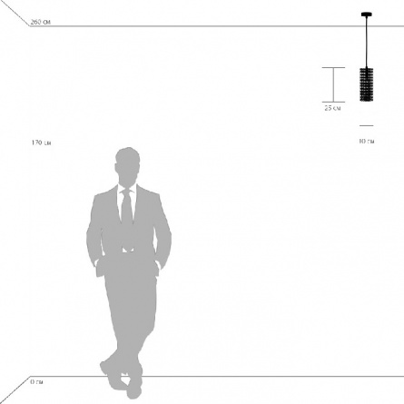 Подвесной светильник CRISTALLO 795322 фото 3