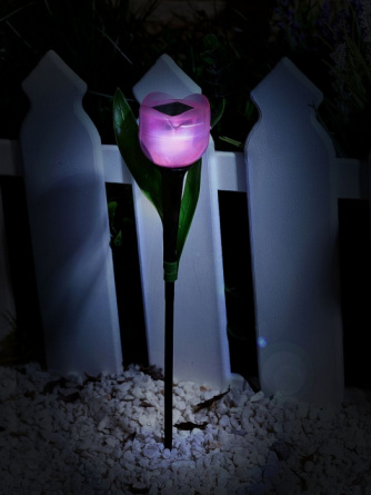 Грунтовый светильник  USL-C-451/PT305 PINK TULIP фото 2