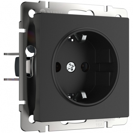 Розетка Встраиваемые механизмы черные W1171308 фото 1