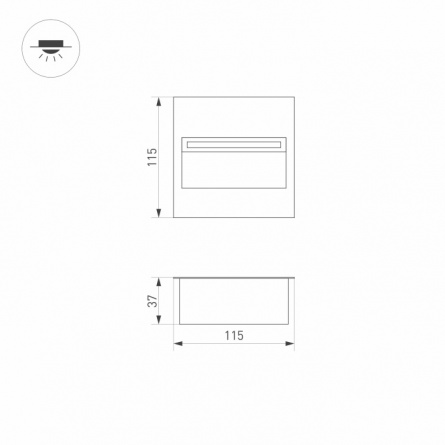 Архитектурная подсветка TRAIL 029963 фото 3