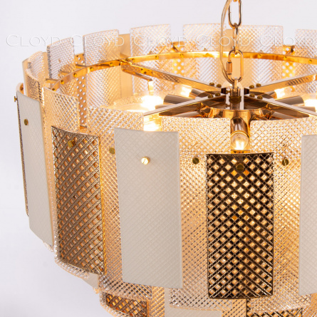 Люстра Cloyd PIANOLA C14 / Ø50 см - золото (арт.10815) фото 4