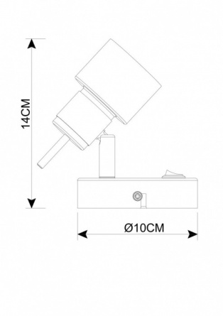 Спот Almach A1906AP-1WH фото 2
