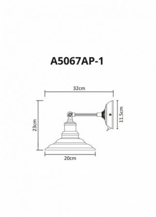 Спот Lido A5067AP-1GY фото 2