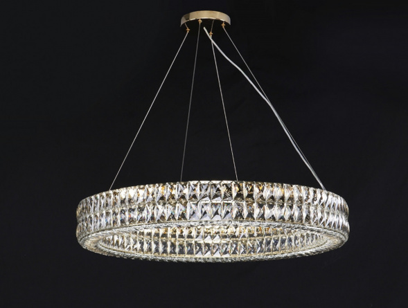 Подвесная люстра 10120 10124+14/S gold фото 1