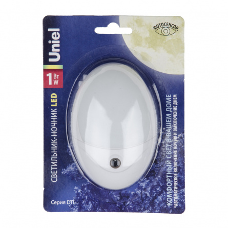 Ночник  DTL-317 Овал/White/Sensor фото 1