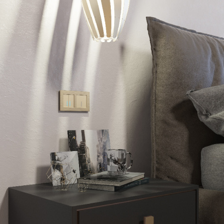 Рамка Aluminium шампань алюминий W0021711 фото 3