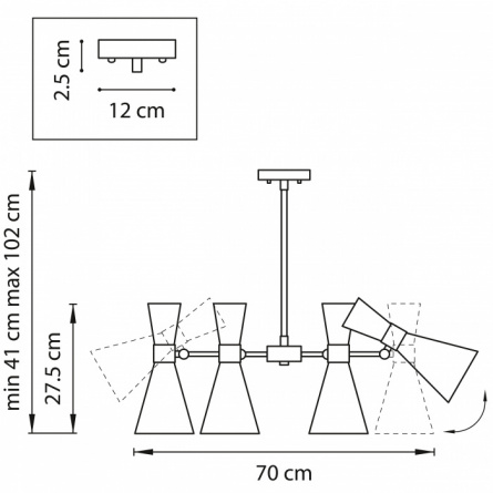 Потолочная люстра Dumo 816066 фото 2