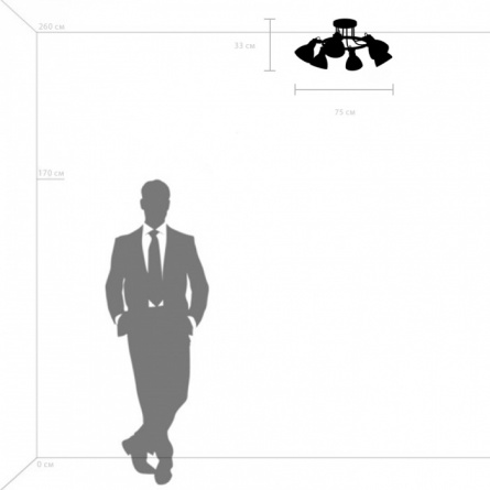 Потолочная люстра Acrobata 761060 фото 2