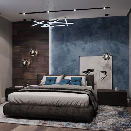 Подвесной светильник Moire 50137/1 черный фото 2