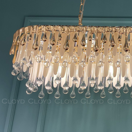 Люстра Cloyd CAPULETTI C14 / L103 см - золото (арт.11256) фото 3