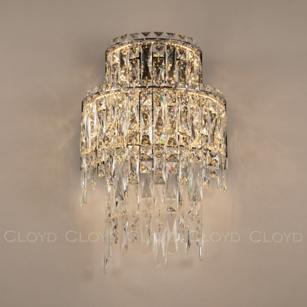 Бра Cloyd ANTREA W2 / выс. 48 см - хром (арт.20340) фото 6