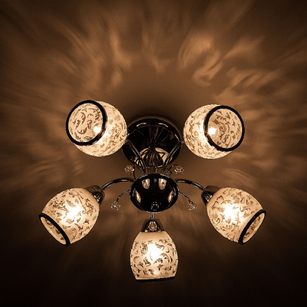 Потолочная люстра Gabriella 30026/5 хром фото 2