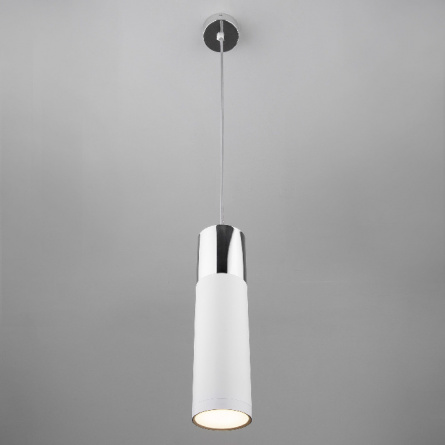 Подвесной светильник Double Topper 50135/1 LED хром / белый фото 3