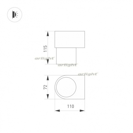 Настенный светильник SPICY 033848 фото 2