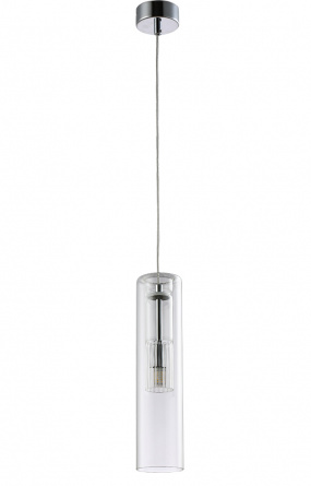 Светильник подвесной Crystal Lux BELEZA SP1 F CHROME фото 1