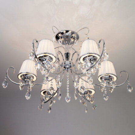 Потолочная люстра Rosalva 10021/6 хром фото 2