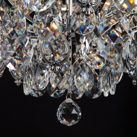 Подвесная люстра Crystal 10080/12 хром фото 2