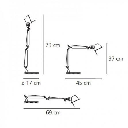 Лампа настольная Tolomeo micro фото 6