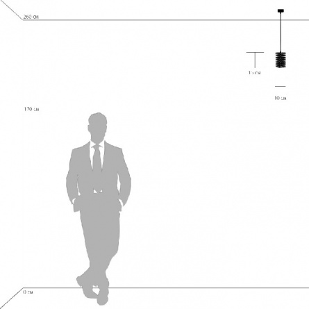 Подвесной светильник CRISTALLO 795412 фото 3
