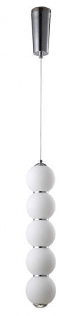 Светильник подвесной Crystal Lux DESI SP3 CHROME/WHITE фото 9