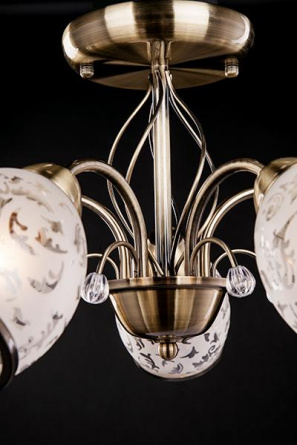 Потолочная люстра Gabriella 30026/5 античная бронза фото 2