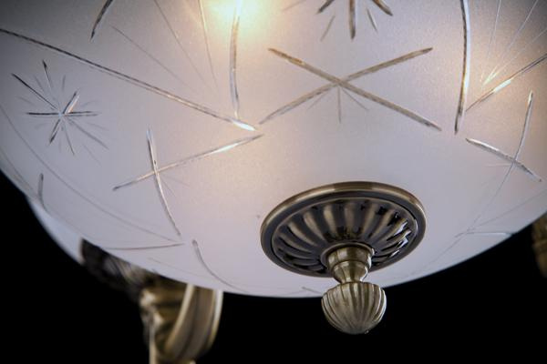 Подвесная люстра 60006 60006/6 античная бронза фото 3