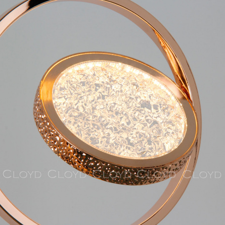 Подвесные светильники Cloyd RINGONE-B P1 / Ø24 см - золото (арт.11154) фото 2