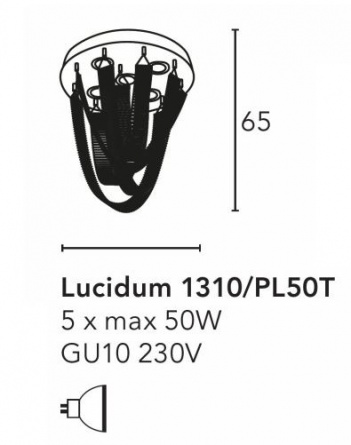 Потолочный светильник Bellart Lucidum 1310/PL50T 05 V01 фото 7