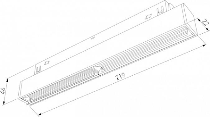 Трековый светильник Slim Magnetic 85008/01 фото 3
