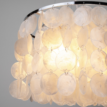 Подвесная люстра Sandra 60005/3 хром / перламутр фото 2