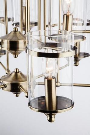 Подвесная люстра Consul 60040/9 античная бронза фото 2