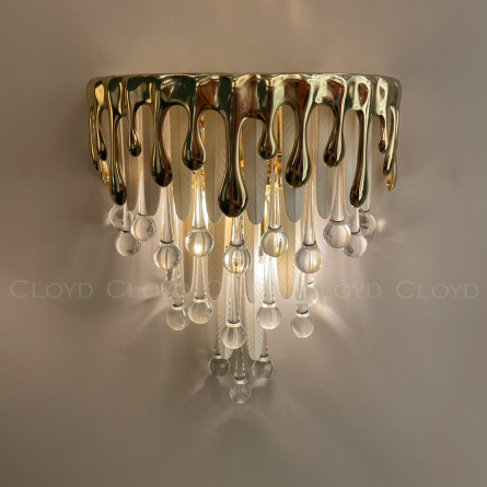 Бра Cloyd CAPULETTI W2 / выс. 32 см - золото (арт.20335) фото 3