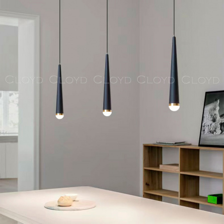 Подвесные светильники Cloyd MILVUS-A P1 / черный (арт.11145) фото 2